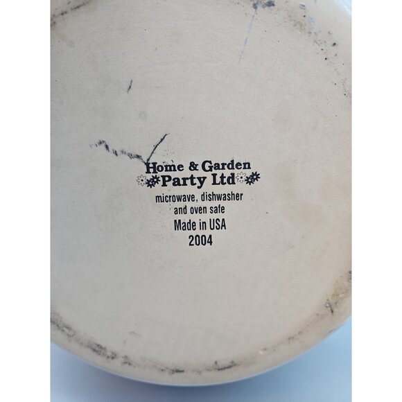 Home & Garden Party Birdhouse Bean Pot with Handles with Lid Stoneware - Picture 9 of 9
